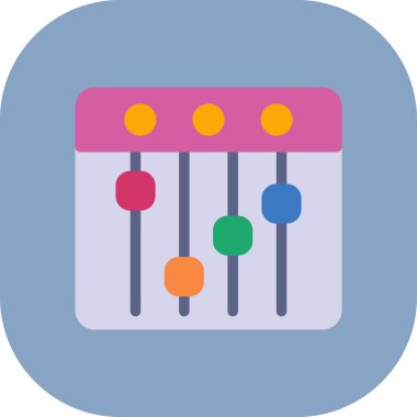 Abaküs 'ün vektör çizimi