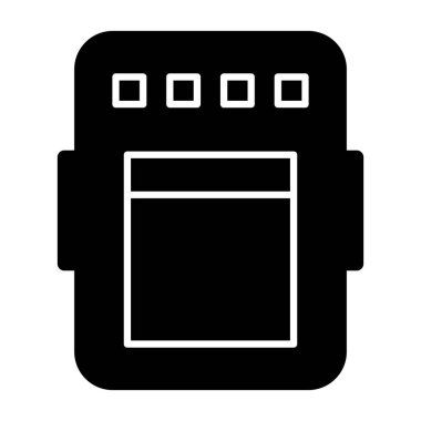 fırın kabartma vektör simgesi tasarımı