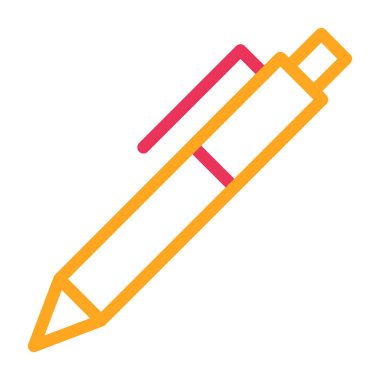 kalem simgesi vektör illüstrasyonu