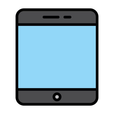 akıllı telefon simgesi vektör illüstrasyonu