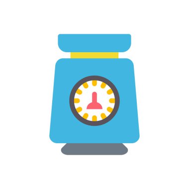 saat vektörü düz renk simgesi