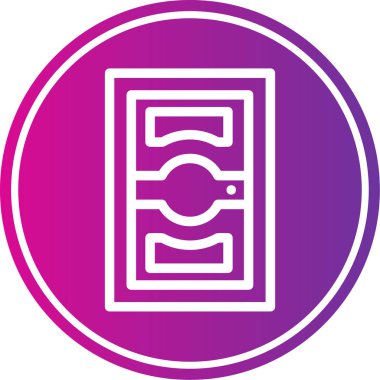 Benzersiz modern ikon vektör illüstrasyonu