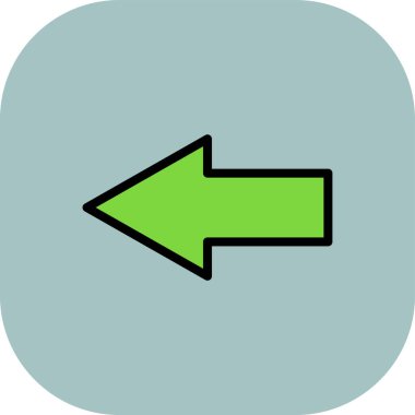 ok simgesi vektör illüstrasyonu