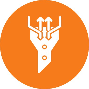 Bir simgenin vektör illüstrasyonu