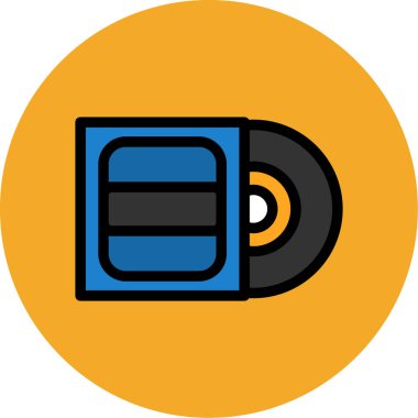 Modern simgenin vektör illüstrasyonu