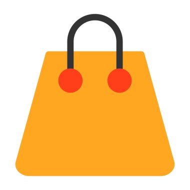 Alışveriş arabası ikon vektör illüstrasyonu