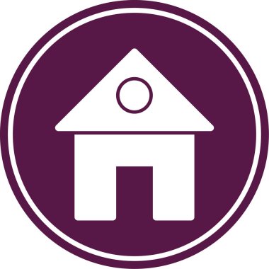 ev simgesi vektör illüstrasyonu