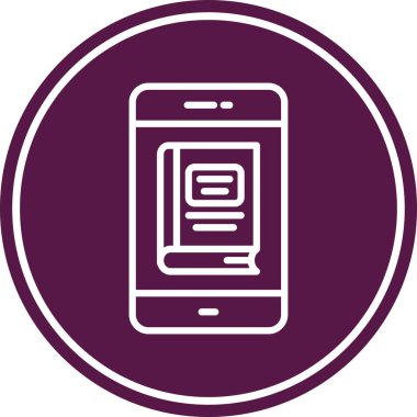 Kişisel ve ticari kullanım için akıllı telefon vektör illüstrasyon simgesi vektör tasarımı..