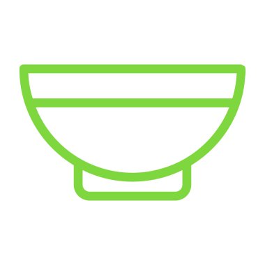 kase vektör renk çizgisi simgesi