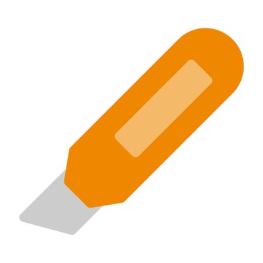 bıçak aracı izole simge tasarımı