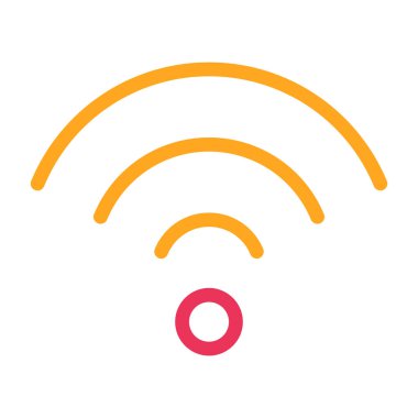 Wifi simgesi vektör işareti