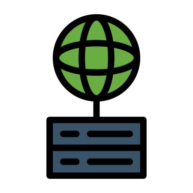 genel vektör düz renk simgesi