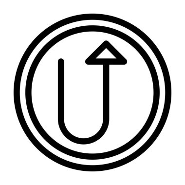 ok simgesi vektör illüstrasyonu