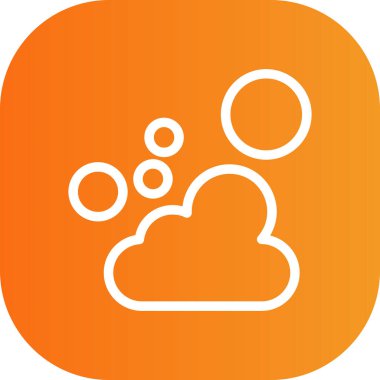 vektör Bulut simgesi illüstrasyonu