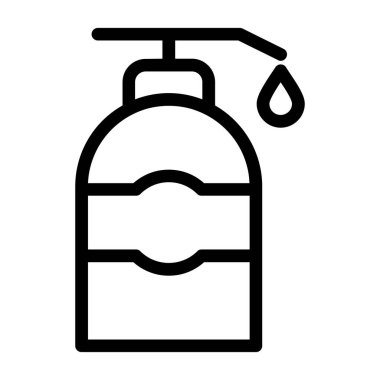 duş ikonu vektör illüstrasyonu