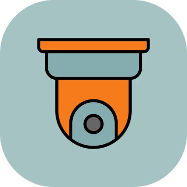 Tek bir çömlek simgesinin vektör çizimi