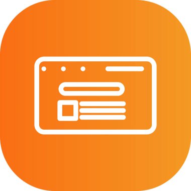 seo modern simgesinin vektör illüstrasyonu