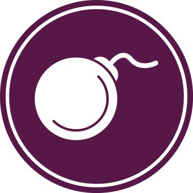 bebek emziği vektör simgesi. biçim düz yuvarlak sembol, gri renk, yuvarlak açılar, beyaz arkaplan.