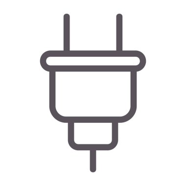 İnce çizgi vektör simgesini doldur