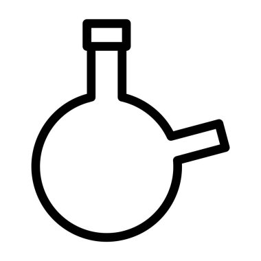 matara vektörü ince çizgi simgesi