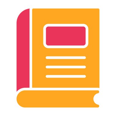 Kağıt etiket simgesinin vektör illüstrasyonu