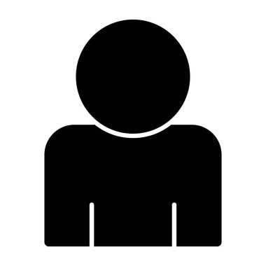 Düz biçimli Avatar insan simgesi