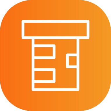 Modern b 'nin vektör illüstrasyonu eksik simgesi