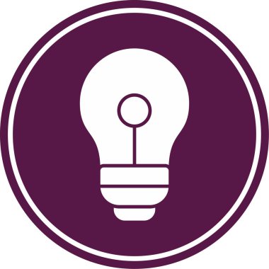 Vektör Ampul Simgesi illüstrasyonu