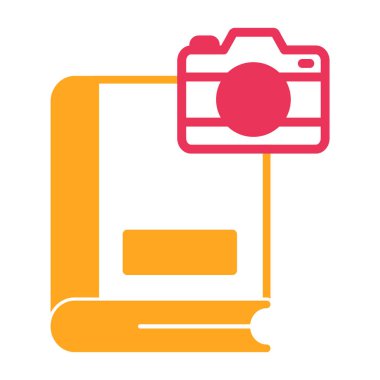 kamera düz tasarımı simgesi