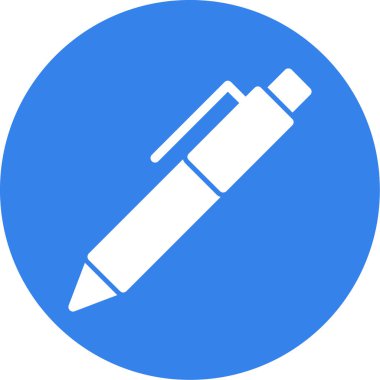 Kalem. Web simgesi basit tasarım