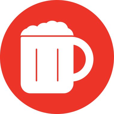 bira bardağı simgesi, basit tasarım