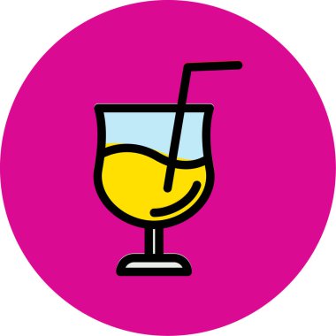 İç bakalım. Web simgesi basit illüstrasyon