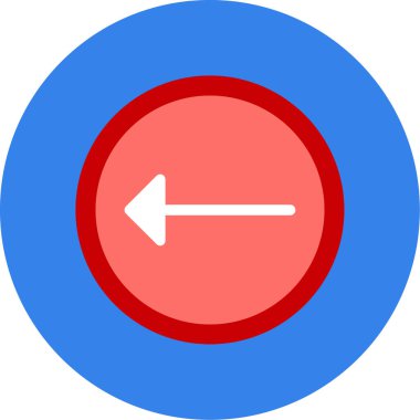 ok simgesi, vektör illüstrasyonu