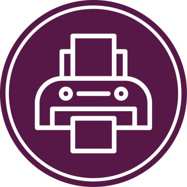 - Araba. Web simgesi basit illüstrasyon