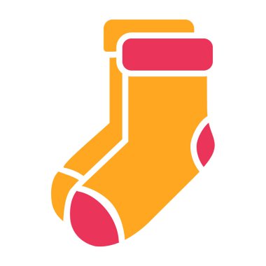 çorap vektör simgesi modern illüstrasyon