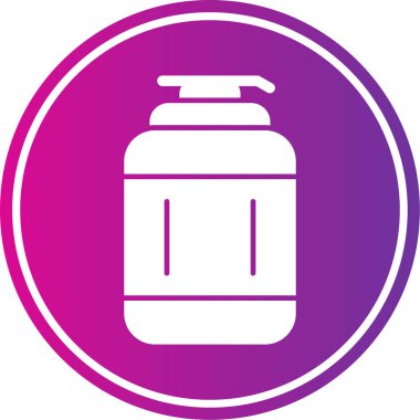 Şişe. Web simgesi basit illüstrasyon