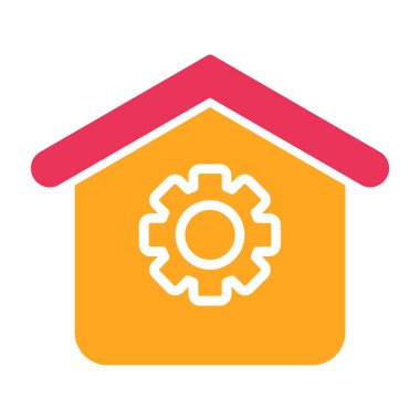 dişli vektör simgesi modern basit illüstrasyon