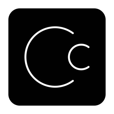 Seo ve teknoloji simgesinin vektör illüstrasyonu