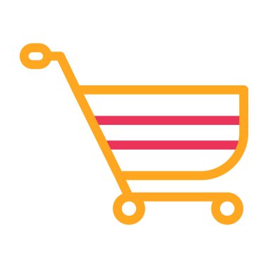 ok simgeli alışveriş arabası