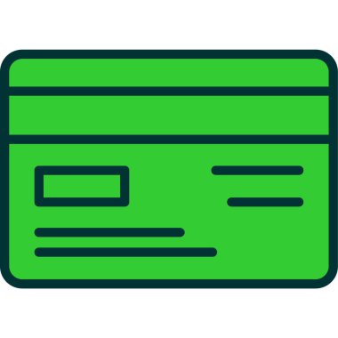 Kredi kartıyla. Basit tasarım