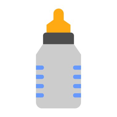 bebek şişe vektör çizim