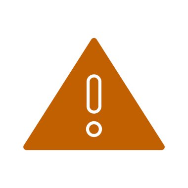 üçgen uyarı simgesi vektörü