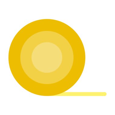 donutun düz tasarımı