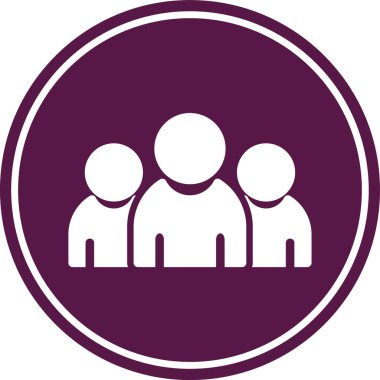 Grup simge vektör çizim