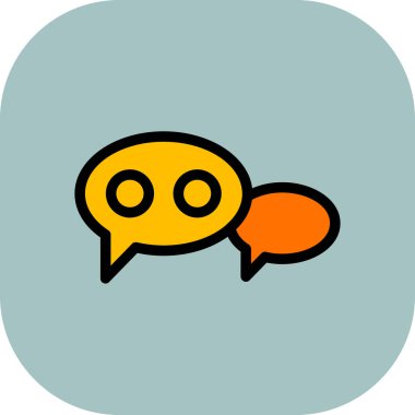 konuşma balonu sohbet simgesi