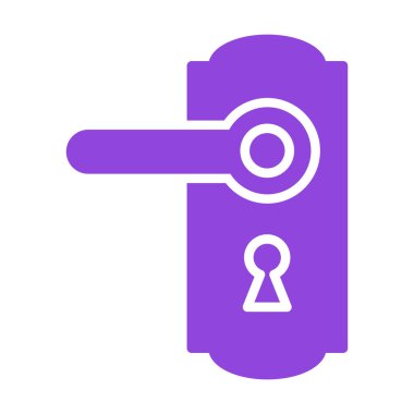 Anahtar simgesi vektör illüstrasyonu