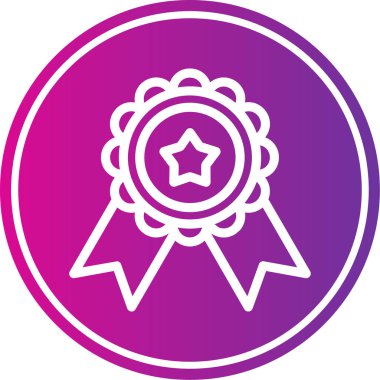 ödül simgesi vektör illüstrasyonu