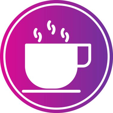 Vektör Kahve Simgesi illüstrasyonu