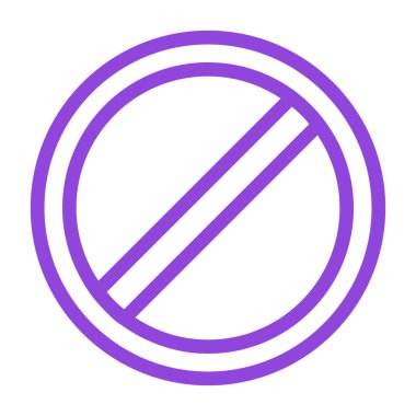 Simge vektörü yok. İnce çizgi işareti. izole edilmiş sembol çizimi