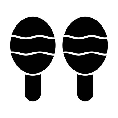 Plaj simge vektör çizim